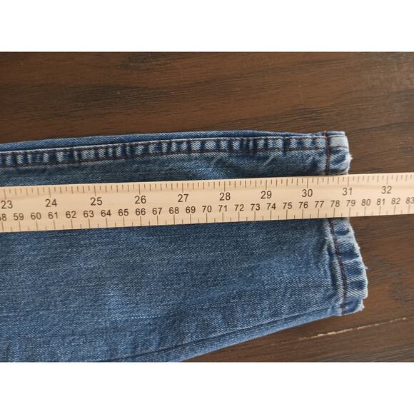 Harley Davidson Women's Size 24x31 Classic Straight Leg Cotton Blend Denim Jeans - Picture 8 of 12